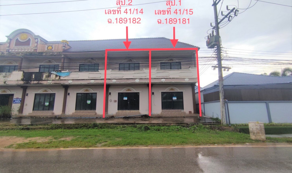 Commercial building Chon Buri Bang Lamung Nong Pla Lai 5400000
