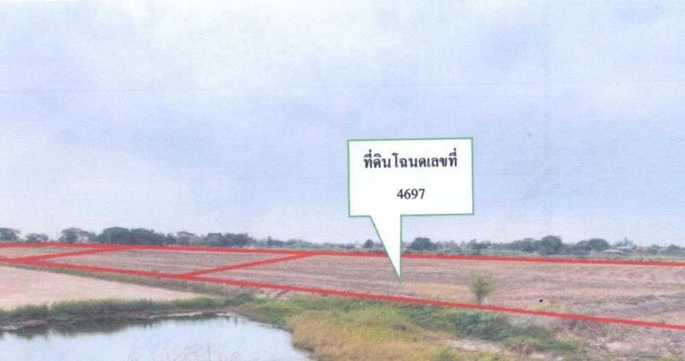 Residential land/lot Phra Nakhon Si Ayutthaya Phak Hai Lat Nam Khem 634920