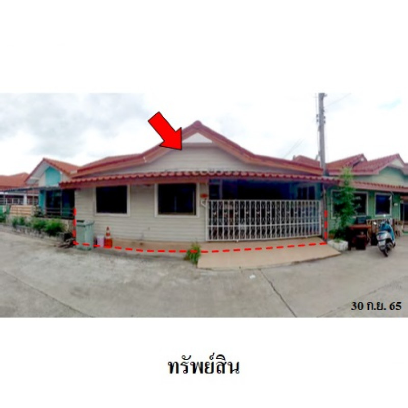 บ้านแฝด บ้านทรัพย์ธานี ปทุมธานี ธัญบุรี ลำผักกูด 1160000