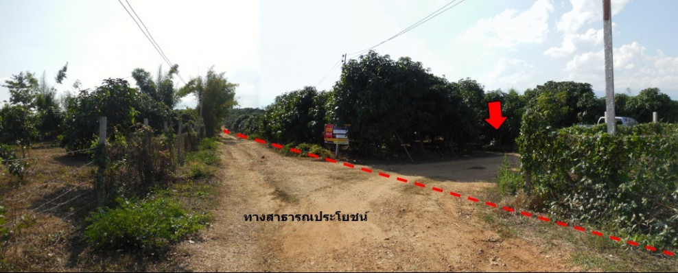 Residential land/lot Chiang Mai Chom Thong Khuang Pao 2168000