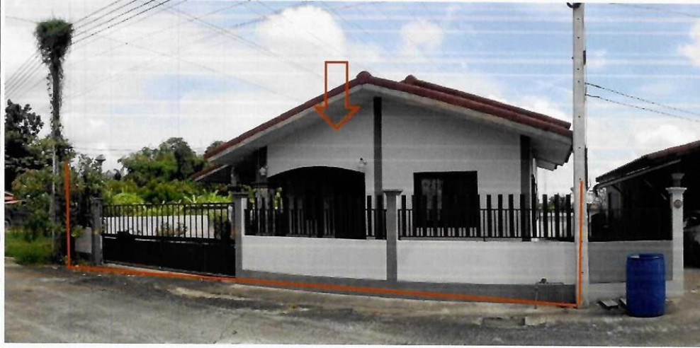 Single house Ratchaburi Ban Pong Nong O 1850000