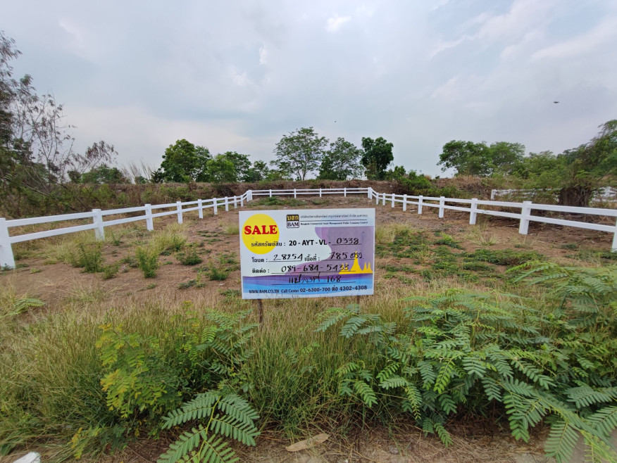 Residential land/lot Phra Nakhon Si Ayutthaya Phra Nakhon Si Ayutthaya Ko Rian 691000