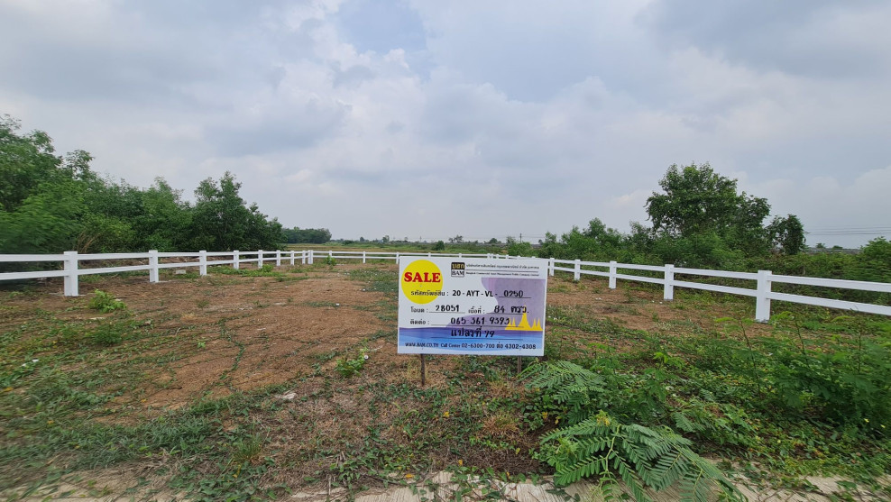 Residential land/lot Phra Nakhon Si Ayutthaya Phra Nakhon Si Ayutthaya Ko Rian 647000