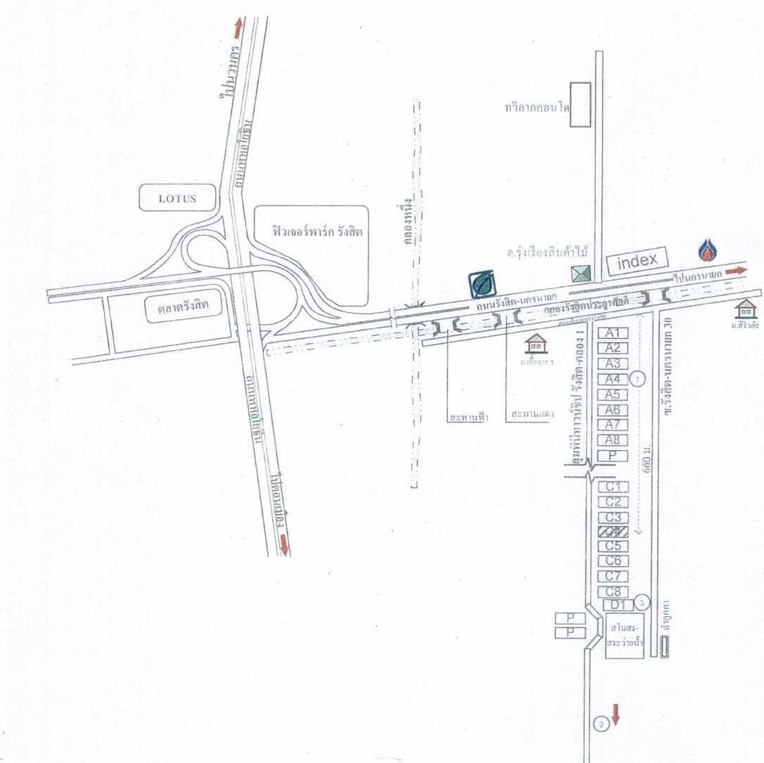 Condominium Pathum Thani Thanyaburi Pracha Thipat 911000