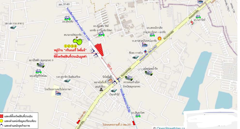 บ้านแฝด กรีนเนอรี่ โพธิ์แจ้ง สมุทรสาคร เมืองสมุทรสาคร บางน้ำจืด 4275000