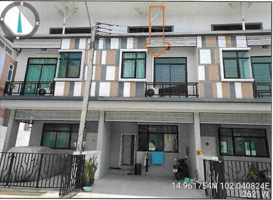 ทาวน์เฮ้าส์ บุรีสีมา นครราชสีมา เมืองนครราชสีมา บ้านใหม่ 2260000