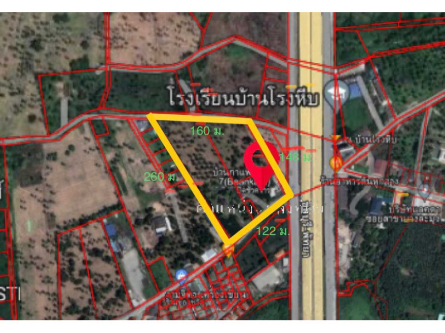 Residential land/lot Chon Buri Bang Lamung Takhian Tia 152000000