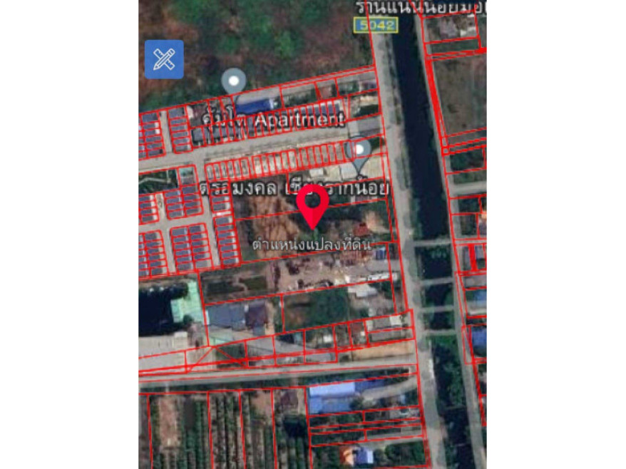 Residential land/lot Pathum Thani Sam Khok Chiang Rak Noi 22097250