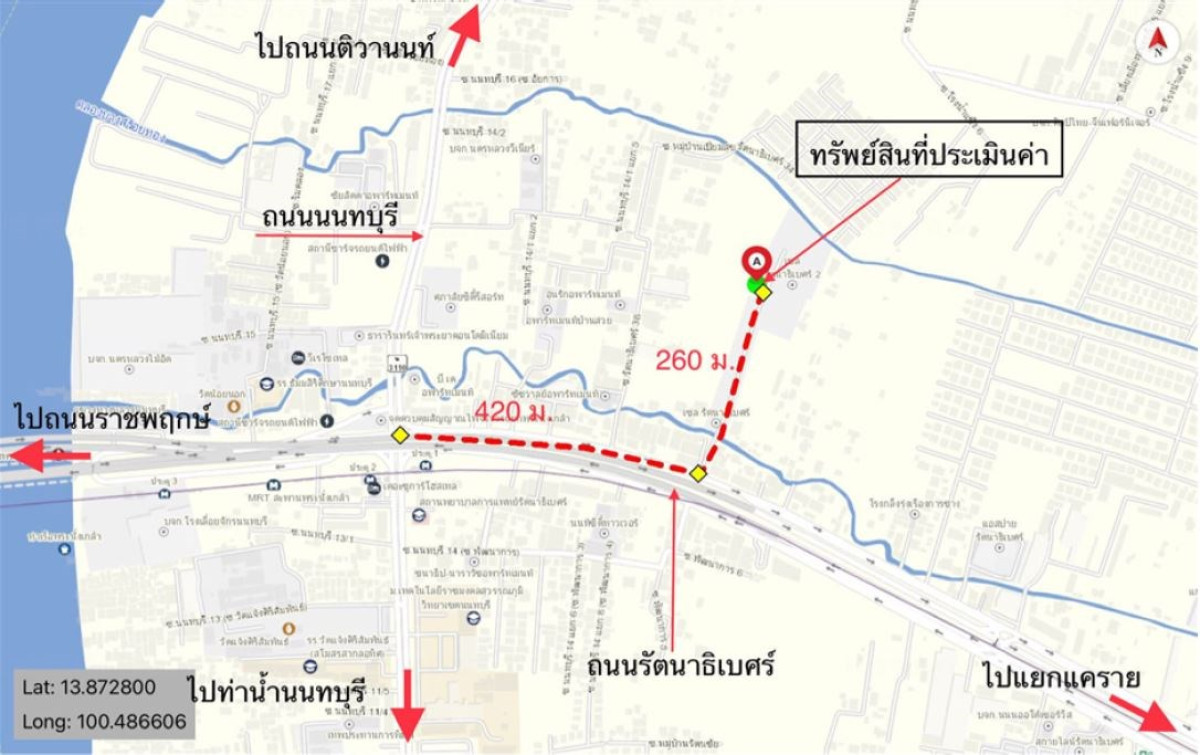 คอนโด เซล รัตนาธิเบศร์ อาคาร 5 นนทบุรี เมืองนนทบุรี บางกระสอ 1921000