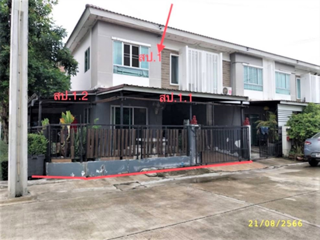 ทาวน์เฮ้าส์ พฤกษาวิลล์ 69 กาญจนาภิเษก-ลาดปลาดุก นนทบุรี บางบัวทอง บางรักพัฒนา 2200000