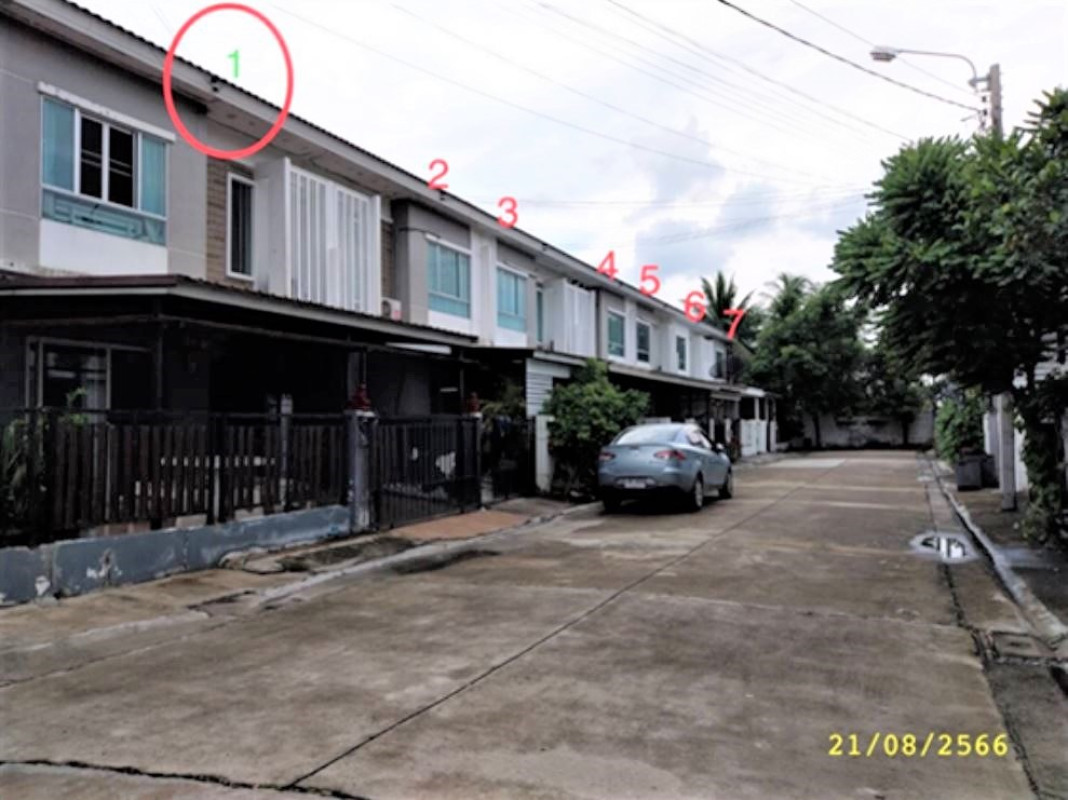 ทาวน์เฮ้าส์ พฤกษาวิลล์ 69 กาญจนาภิเษก-ลาดปลาดุก นนทบุรี บางบัวทอง บางรักพัฒนา 2200000