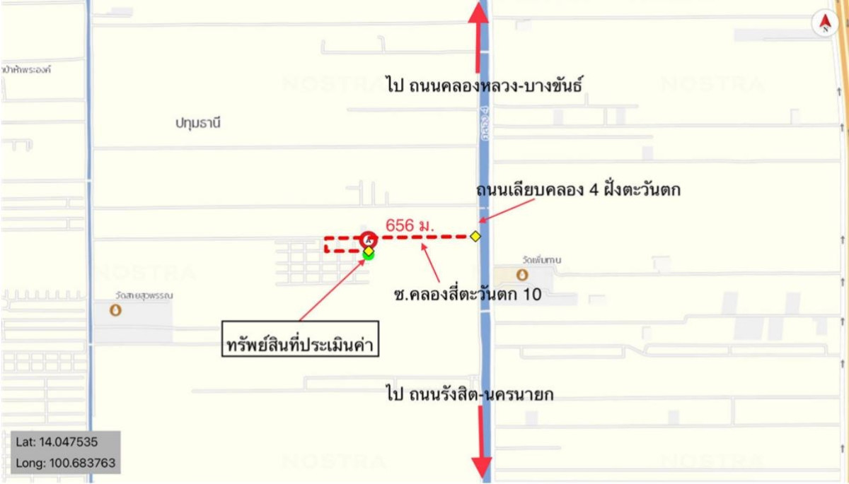 Townhouse Pathum Thani Khlong Luang Khlong Si 2000000
