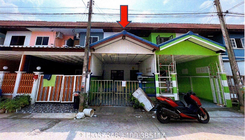ทาวน์เฮ้าส์ ฉัตรไพลิน ปทุมธานี ลาดหลุมแก้ว ระแหง 920000