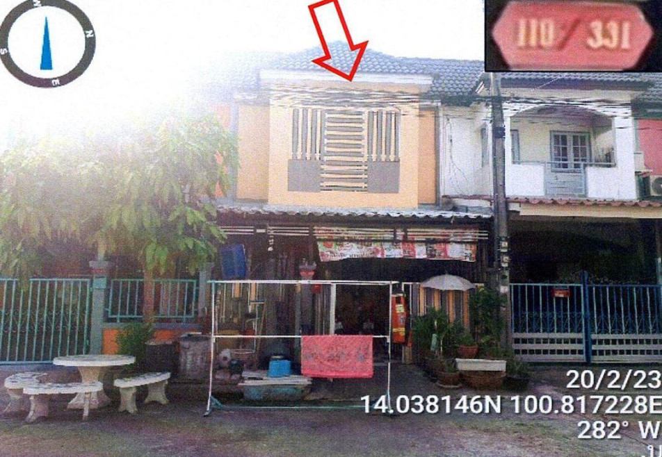 Townhouse Pathum Thani Thanyaburi Bueng Sanan 1000000