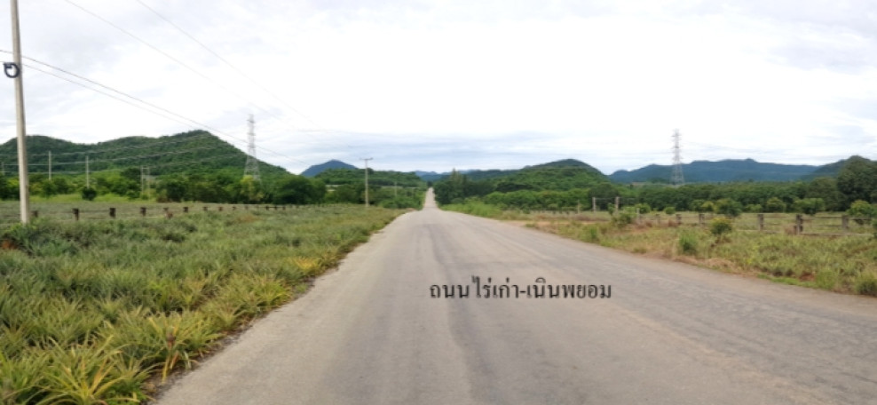 Residential land/lot Prachuap Khiri Khan Sam Roi Yot Rai Kao 50000