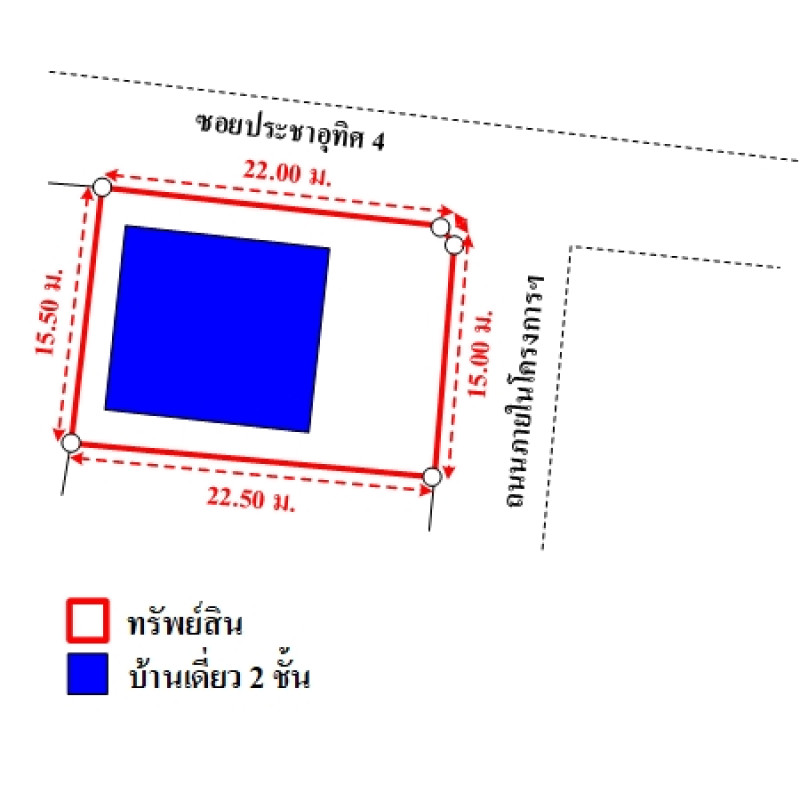 Single house Bangkok Don Mueang Si Kan 8001000