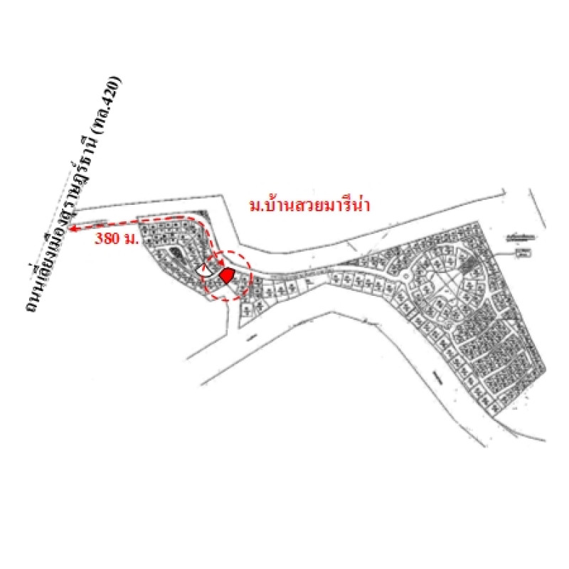 บ้านเดี่ยว บ้านสวยมารีน่า สุราษฎร์ธานี เมืองสุราษฎร์ธานี มะขามเตี้ย 7175900