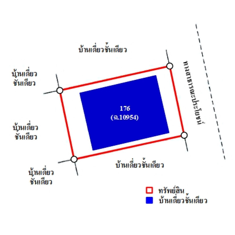 บ้านเดี่ยว อีสเทิร์น วัลเลย์ ระยอง ปลวกแดง มาบยางพร 1199900