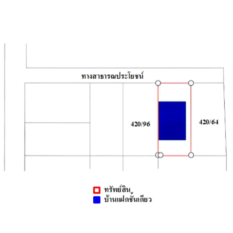 ทาวน์เฮ้าส์ ส.ทรัพย์ธานี ระยอง ปลวกแดง ปลวกแดง 1419300