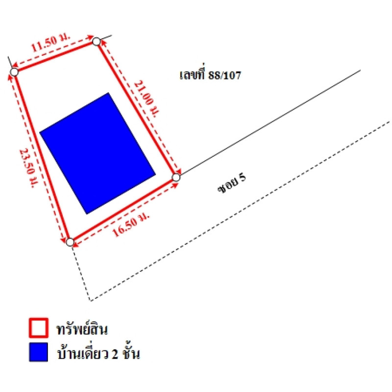 บ้านเดี่ยว โชคฤทัย พระราม 2 สมุทรสาคร เมืองสมุทรสาคร บางกระเจ้า 4800000