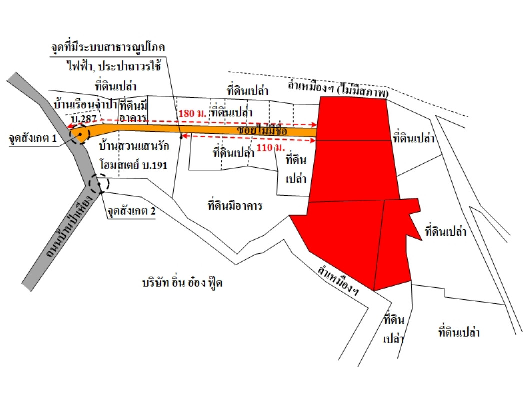 ที่ดินเปล่า ลำปาง เมืองลำปาง บ่อแฮ้ว 3269800