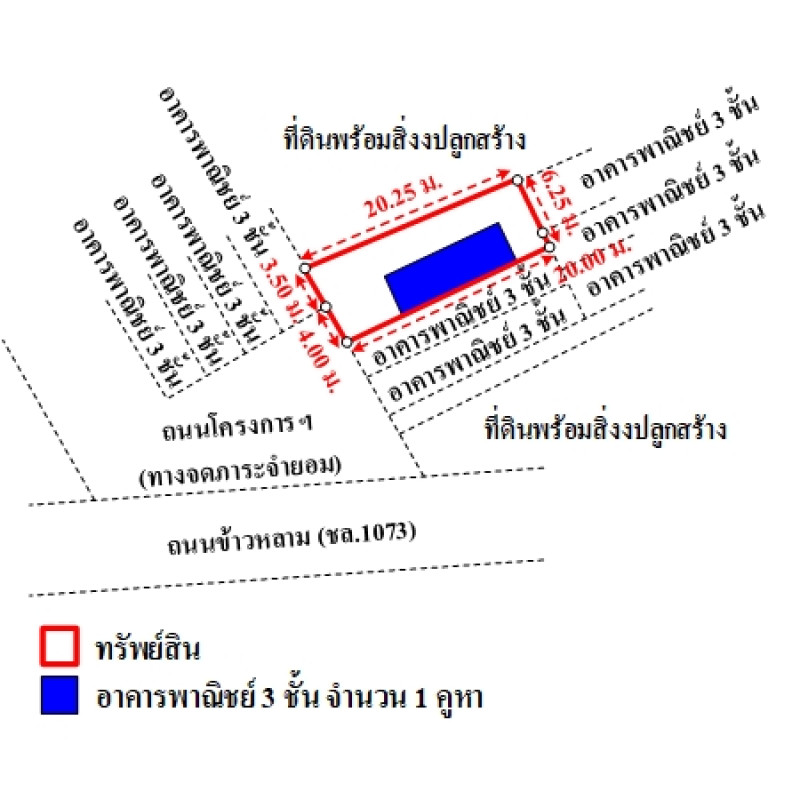 อาคารพาณิชย์ บ้านข้าวหลาม ชลบุรี เมืองชลบุรี บ้านปึก 3729600