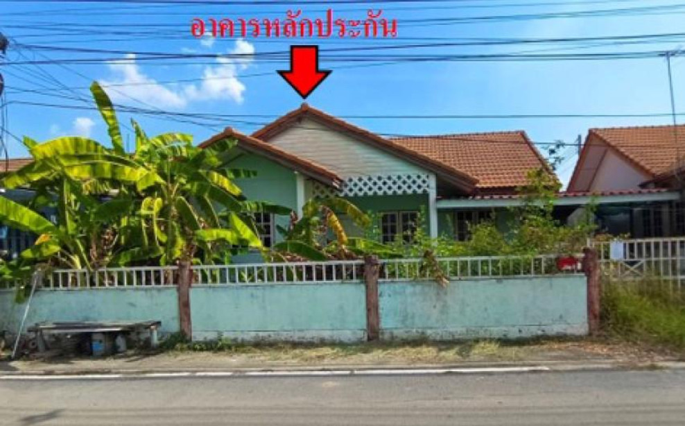 บ้านเดี่ยว ม.มานิตลิฟวิงโฮม พระนครศรีอยุธยา บางปะอิน บ้านสร้าง 1570000
