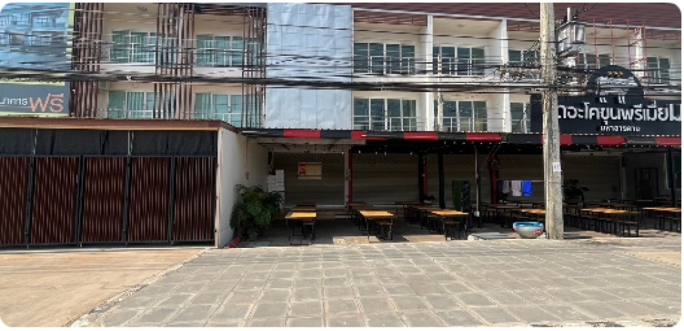 อาคารพาณิชย์ มหาสารคาม เมืองมหาสารคาม ตลาด 4620000