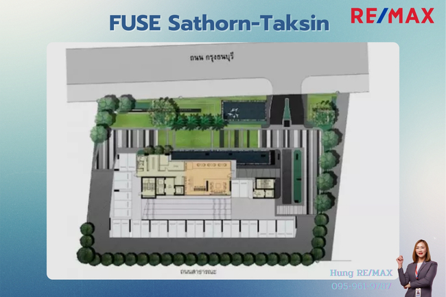 คอนโด Fuse Sathorn - Taksin กรุงเทพมหานคร คลองสาน บางลำภูล่าง 3400000