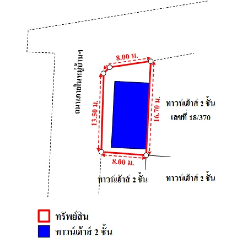 ทาวน์เฮ้าส์ ประภาทรัพย์ กรุงเทพมหานคร คลองสามวา สามวาตะวันตก 3300000