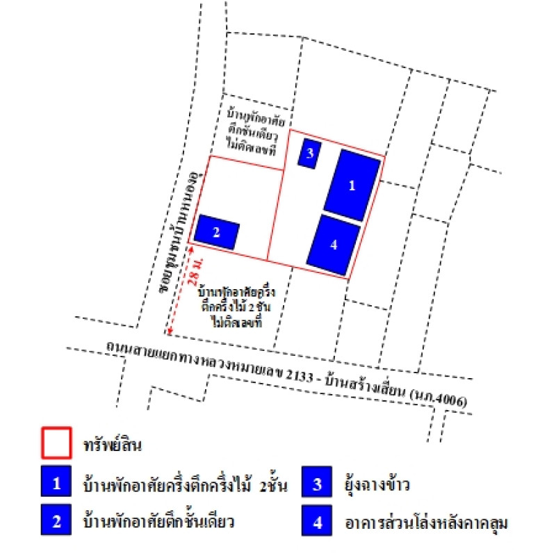 บ้านเดี่ยว หนองบัวลำภู ศรีบุญเรือง ทรายทอง 1035100