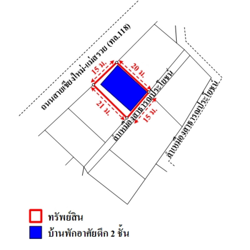 Single house Chiang Rai Mae Suai Chedi Luang 2170000