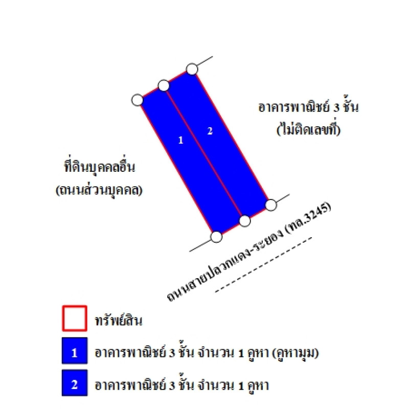 Commercial building Rayong Pluak Daeng Pluak Daeng 7900000