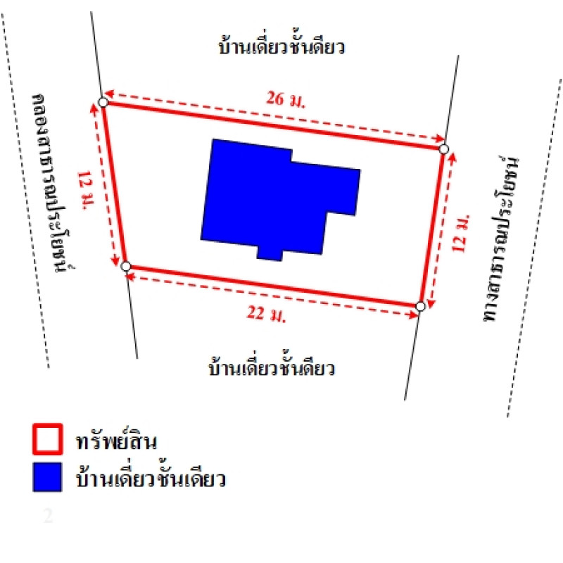 บ้านเดี่ยว รุ่งทวีทรัพย์ ชลบุรี เมืองชลบุรี คลองตำหรุ 1810000