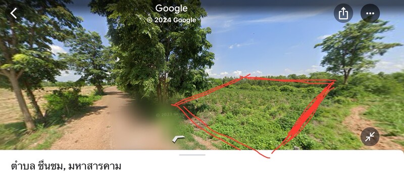 Residential land/lot Maha Sarakham Chuen Chom Chuen Chom 450000