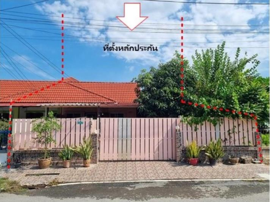 บ้านแฝด ประวีณวิลล่า สิงห์บุรี เมืองสิงห์บุรี ต้นโพธิ์ 1220000