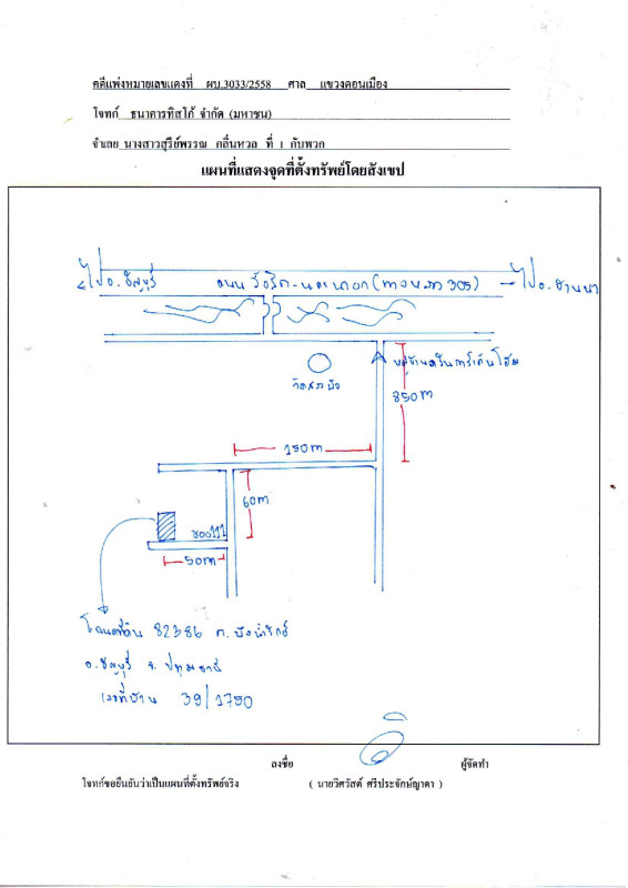 ทาวน์เฮ้าส์ ปทุมธานี ธัญบุรี บึงน้ำรักษ์ 730200