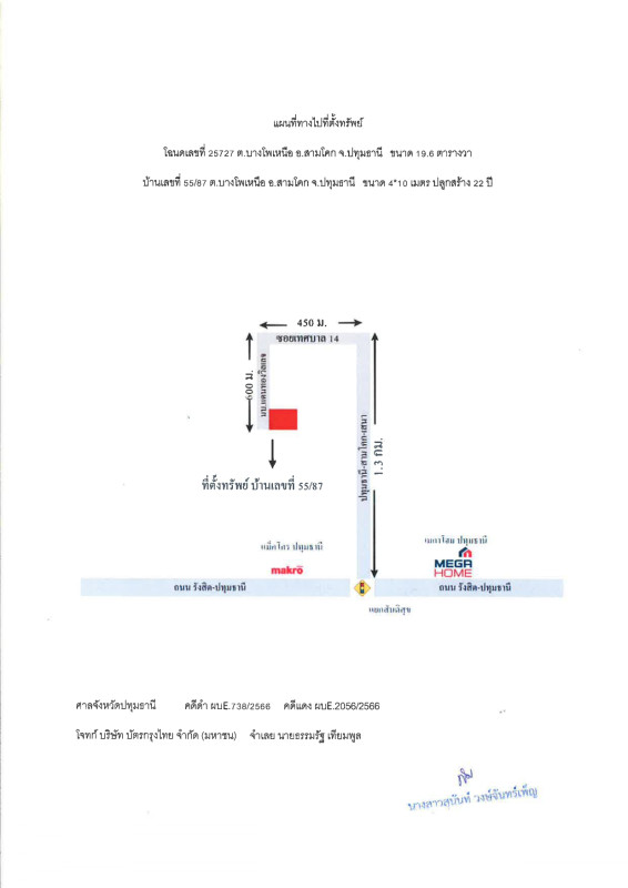Townhouse Pathum Thani Sam Khok Bang Pho Nuea 859784