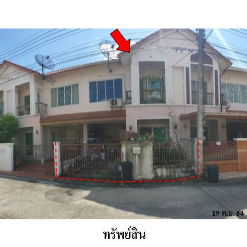 ทาวน์เฮ้าส์ บ้านฟ้าปิยรมย์ พรีเมียร์ พาร์ค เฟส 10 ปทุมธานี ลำลูกกา บึงคำพร้อย 1720000
