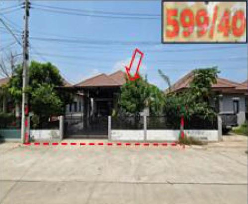 Single house Rayong Pluak Daeng Map Yang Phon 2390000