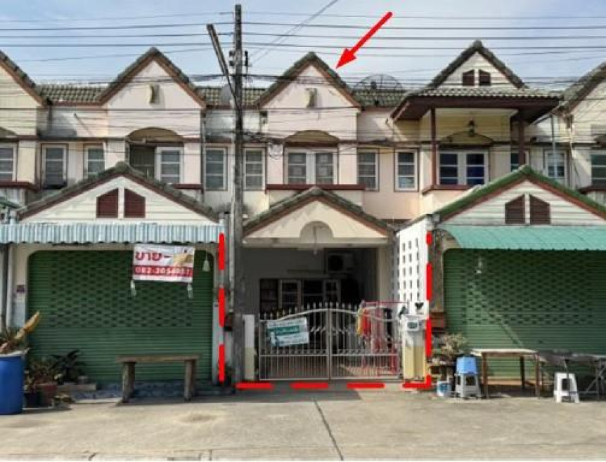 ทาวน์เฮ้าส์ หมู่บ้านเพลินใจ2 ระยอง เมืองระยอง ทับมา 1700000