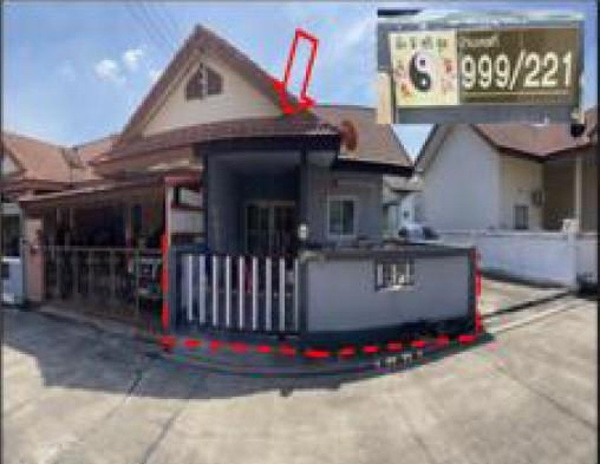 ทาวน์เฮ้าส์ ระยอง ปลวกแดง มาบยางพร 1750000