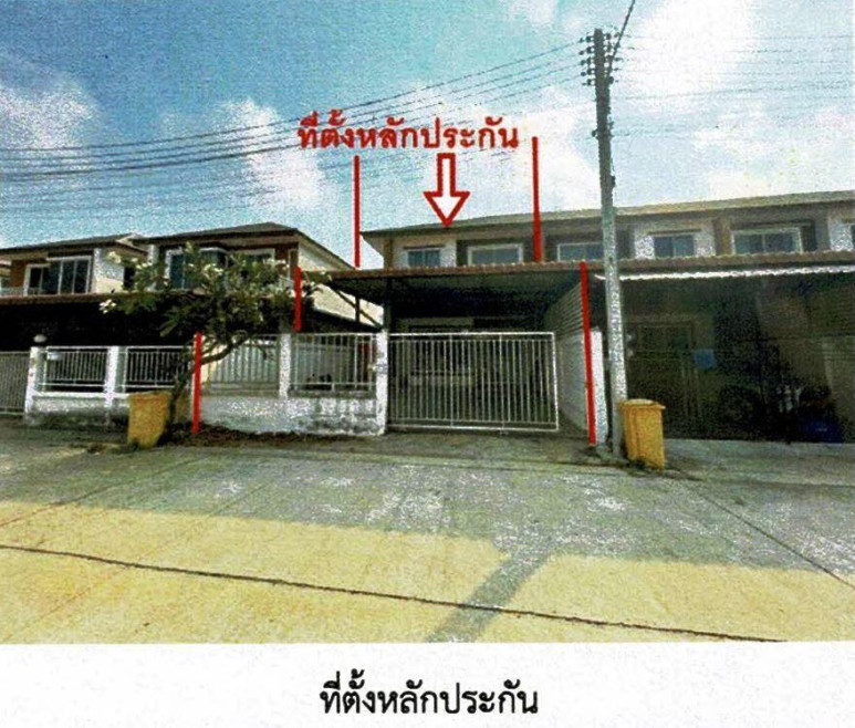 ทาวน์เฮ้าส์ พิมพ์ศิริสุพรรณ สุพรรณบุรี เมืองสุพรรณบุรี รั้วใหญ่ 2105000