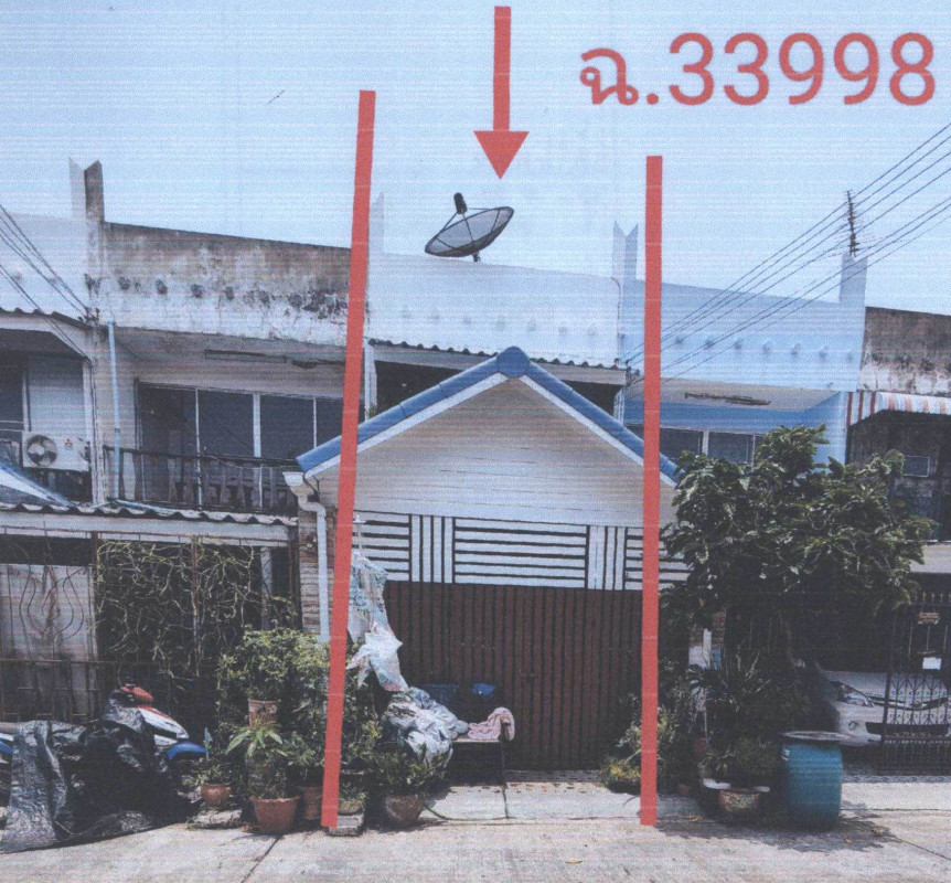 ทาวน์เฮ้าส์ ปทุมธานี ธัญบุรี ประชาธิปัตย์ 1041860