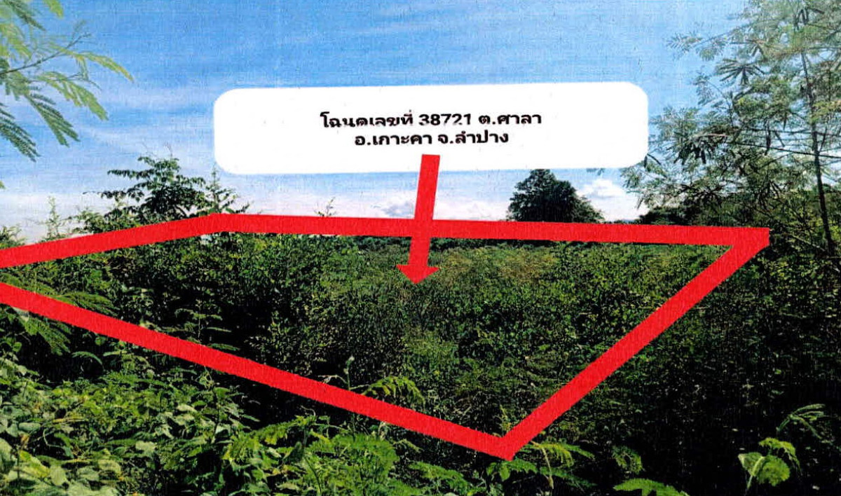 ที่ดินเปล่า ลำปาง เกาะคา เกาะคา 196000