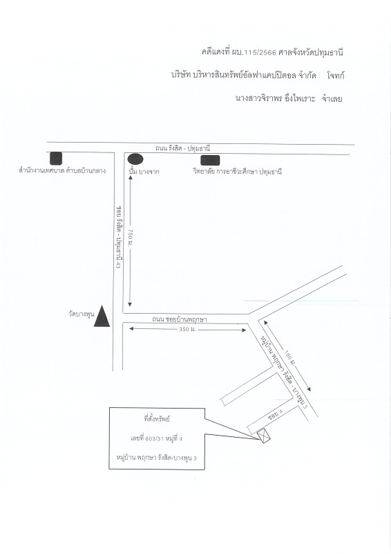 ทาวน์เฮ้าส์ ปทุมธานี เมืองปทุมธานี บางพูน 1126410