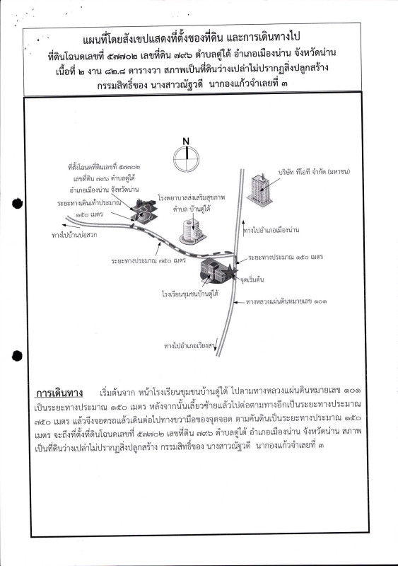 ที่ดินเปล่า น่าน เมืองน่าน ดู่ใต้ 84840