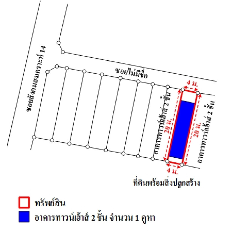 ทาวน์เฮ้าส์ กรุงเทพมหานคร ลาดพร้าว ลาดพร้าว 2050000
