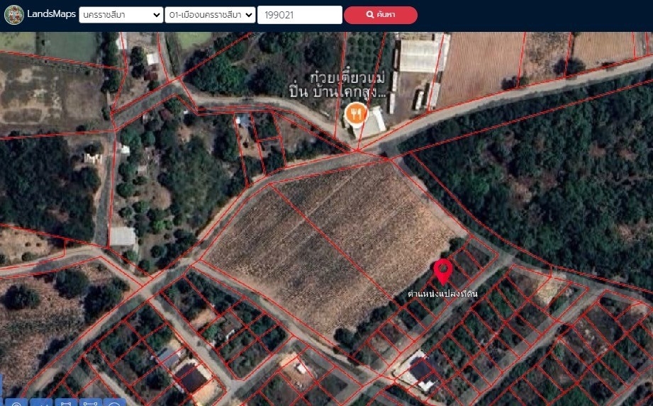 Residential land/lot Nakhon Ratchasima Mueang Nakhon Ratchasima Khok Sung 350000