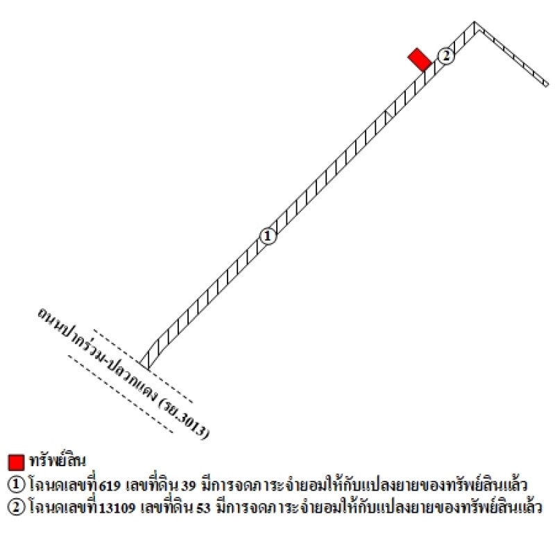 Single house Rayong Pluak Daeng Map Yang Phon 1540500